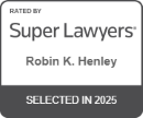 Super Lawyers 2025 Badge